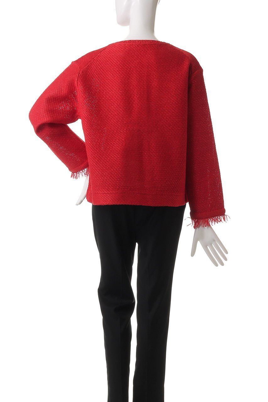 【ハウス オブ ロータス/HOUSE OF LOTUS】のツイードジャガードジャケット 人気、トレンドファッション・服の通販 founy(ファニー) 　ファッション　Fashion　レディースファッション　Fashion for Women　アウター　Coat / Outerwear Collection　レディースジャケット・軽アウター　Jackets　かぎ針　Crochet　ジャカード／ジャガード　Jacquard, Woven Pattern　ジャケット　Jacket, Outerwear　リボン　Ribbon, Bow　再入荷　Restock / Back in Stock　other-4|ID: prp329100004383052 ipo3291000000032964518