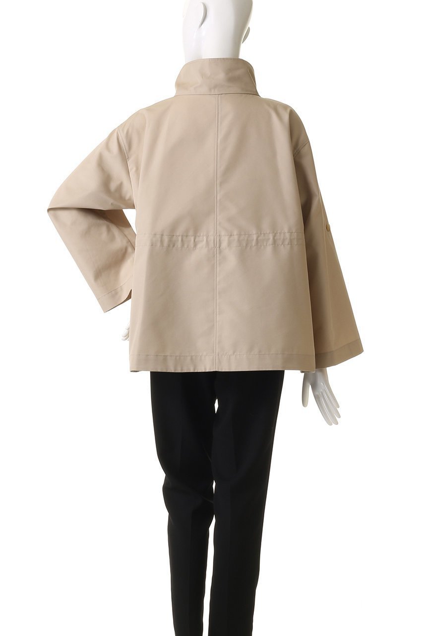 【アナイ/ANAYI】のハッスイツイルミドルスタンドコート 人気、トレンドファッション・服の通販 founy(ファニー) 　ファッション　Fashion　レディースファッション　Fashion for Women　アウター　Coat / Outerwear Collection　コート・ロングコート・ピーコート　Long Coats, Peacoats & More　ショルダー　Shoulder, Shoulder Strap　ショート　Short, Short Length　スタンド　Stand Collar, Upright Stand　ツイル　Twist, Twisted Detail　ドロップ　Drop Shoulder, Dropped Style　ミドル　Middle Length, Mid Height　ロールアップ　Roll-Up, Cuffed Hem　other-4|ID: prp329100004383061 ipo3291000000035653616