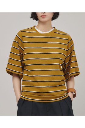 【カレンソロジー/Curensology】の〈&RC〉カラーボーダーTシャツ 人気、トレンドファッション・服の通販 founy(ファニー) ファッション Fashion レディースファッション WOMEN トップス・カットソー Tops/Tshirt シャツ/ブラウス Shirts/Blouses ロング / Tシャツ T-Shirts カットソー Cut and Sewn 2025年 2025 2025春夏・S/S Ss,Spring/Summer,2025 ショート Short スリーブ Sleeve ボーダー Border ヴィンテージ Vintage 夏 Summer 春 Spring S/S・春夏 Ss・Spring/Summer |ID:prp329100004383063