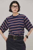 【カレンソロジー/Curensology】の〈&RC〉カラーボーダーTシャツ ネイビー|ID: prp329100004383063 ipo3291000000032694720