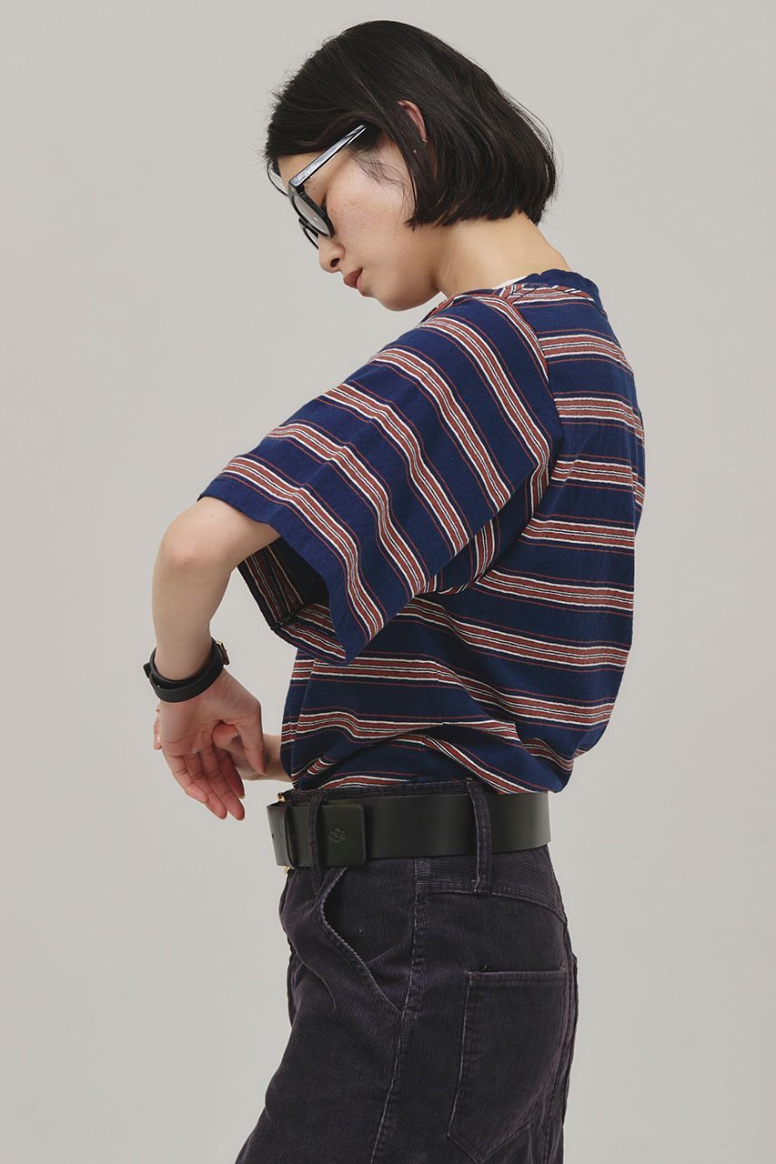 【カレンソロジー/Curensology】の〈&RC〉カラーボーダーTシャツ 人気、トレンドファッション・服の通販 founy(ファニー) 　ファッション　Fashion　レディースファッション　Ladies' Fashion Online　トップス・カットソー　Cut & Sew Tops　シャツ/ブラウス　Elegant Blouses & Button-Ups　ロング / Tシャツ　Longline T-Shirts & Tees　カットソー　Tops & T-Shirts　ショート　Short　スリーブ　Sleeve　ボーダー　Border　ヴィンテージ　Vintage　NEW・新作・新着・新入荷　New Arrivals　other-3|ID: prp329100004383063 ipo3291000000032694722