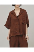 【カレンソロジー/Curensology】のシルキーキュプラブラウス 人気、トレンドファッション・服の通販 founy(ファニー) ファッション Fashion レディースファッション WOMEN トップス・カットソー Tops/Tshirt シャツ/ブラウス Shirts/Blouses 2025年 2025 2025春夏・S/S Ss,Spring/Summer,2025 おすすめ Recommend なめらか Smooth キュプラ Cupra クラシック Classic サマー Summer ショルダー Shoulder ショート Short シルク Silk スリーブ Sleeve ドロップ Drop バランス Balance フェミニン Feminine リラックス Relax 夏 Summer 春 Spring S/S・春夏 Ss・Spring/Summer thumbnail ブラウン|ID: prp329100004383064 ipo3291000000030636664