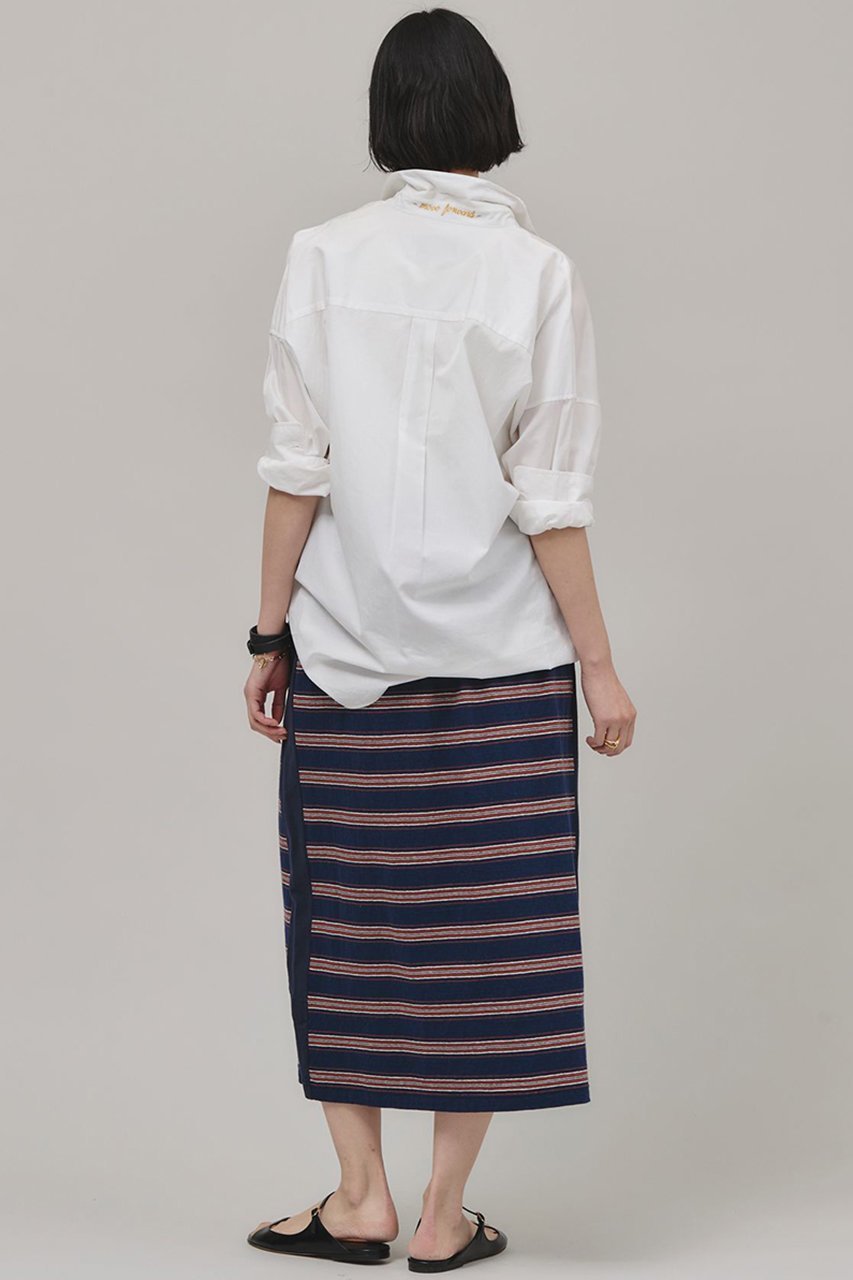 【カレンソロジー/Curensology】の〈&RC〉カラーボーダースカート 人気、トレンドファッション・服の通販 founy(ファニー) 　ファッション　Fashion　レディースファッション　Ladies' Fashion Online　スカート　Skirt　ロングスカート　Long Skirt　タイトスカート　Tight Skirt　ボーダー　Border　ロング　Long　ヴィンテージ　Vintage　再入荷　Restock/Back In Stock/Re Arrival　夏　Summer　無地　Plain Color　other-8|ID: prp329100004383065 ipo3291000000032613673