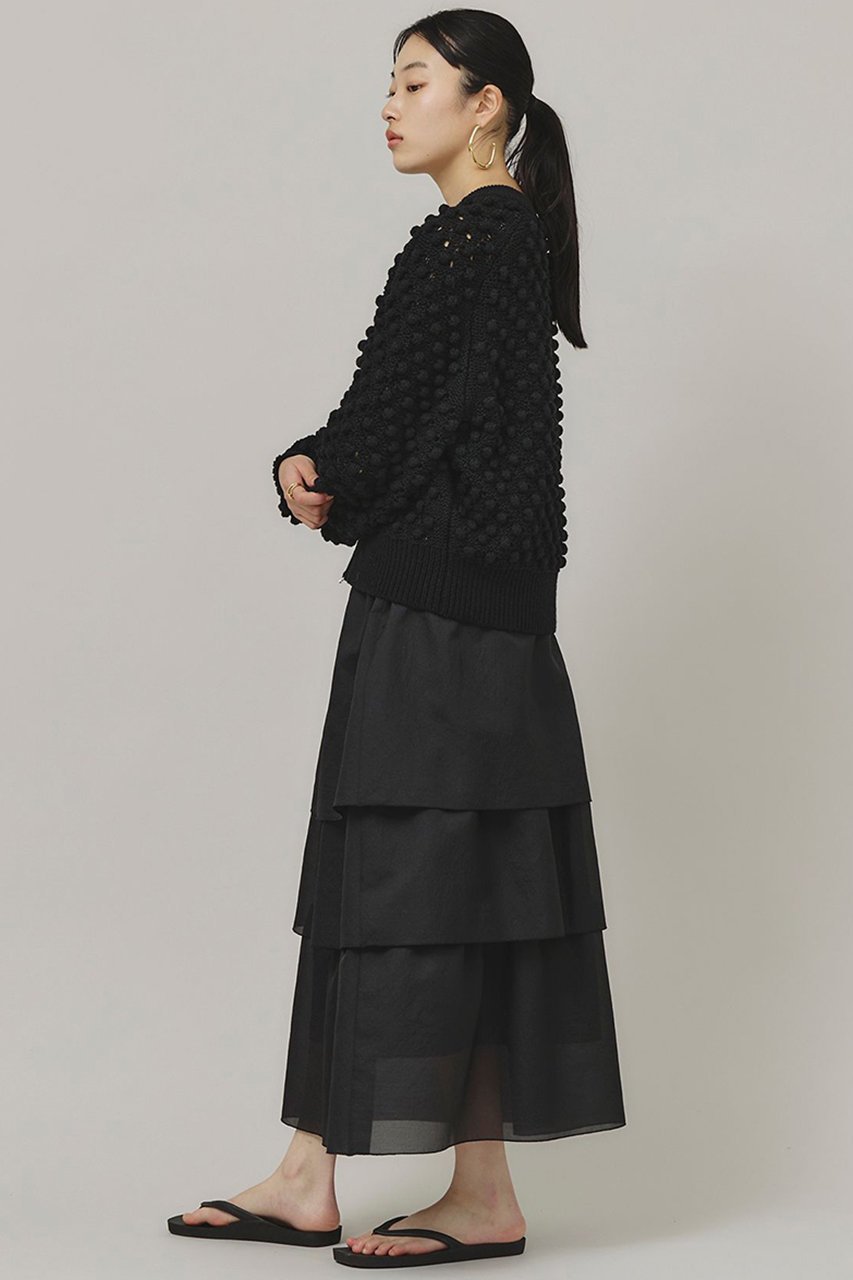 【カレンソロジー/Curensology】のシアーティアードスカート 人気、トレンドファッション・服の通販 founy(ファニー) 　ファッション　Fashion　レディースファッション　Ladies' Fashion Online　スカート　Skirt　ティアードスカート　Tiered Skirts　ロングスカート　Long Skirt　オーガンジー　Organdy　シアー　Sheer　ティアードスカート　Tiered Skirt　フリル　Frills　ロング　Long　再入荷　Restock/Back In Stock/Re Arrival　夏　Summer　春　Spring　S/S・春夏　Ss・Spring/Summer　other-7|ID: prp329100004383067 ipo3291000000032613690