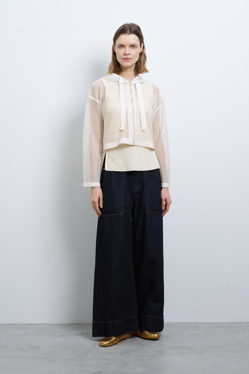 【ランバン オン ブルー/LANVIN en Bleu】のメッシュフーディー 人気、トレンドファッション・服の通販 founy(ファニー) 　ファッション　Fashion　レディースファッション　Fashion for Women　トップス・カットソー　Cut & Sew Tops　シャツ・ブラウス・オフィスカジュアル　Elegant Blouses & Button-Ups　レディースパーカー・カジュアルフーディー　Casual Hoodies & Sweatshirts　ロングTシャツ・Tシャツ　Longline T-Shirts & Tees　スウェット・クルーネックトップス　Sweatshirts & Crewnecks / Relaxed Fit Sweat Tops　カットソー・ベーシックTシャツ　Cut-and-Sewn Tops / Stretch Tees & Basics　グログラン　Grosgrain, Grosgrain Ribbon　ショート　Short, Short Length　スリーブ　Sleeve, Long Sleeve / Short Sleeve　バランス　Balance, Style Balance　メッシュ　Mesh, Net Fabric　リラックス　Relax, Relaxed Fit　ワイド　Wide, Wide Fit　夏　Summer　春　Spring　S/S・春夏　SS, Spring/Summer, Warm Season　other-8|ID: prp329100004383076 ipo3291000000032860324