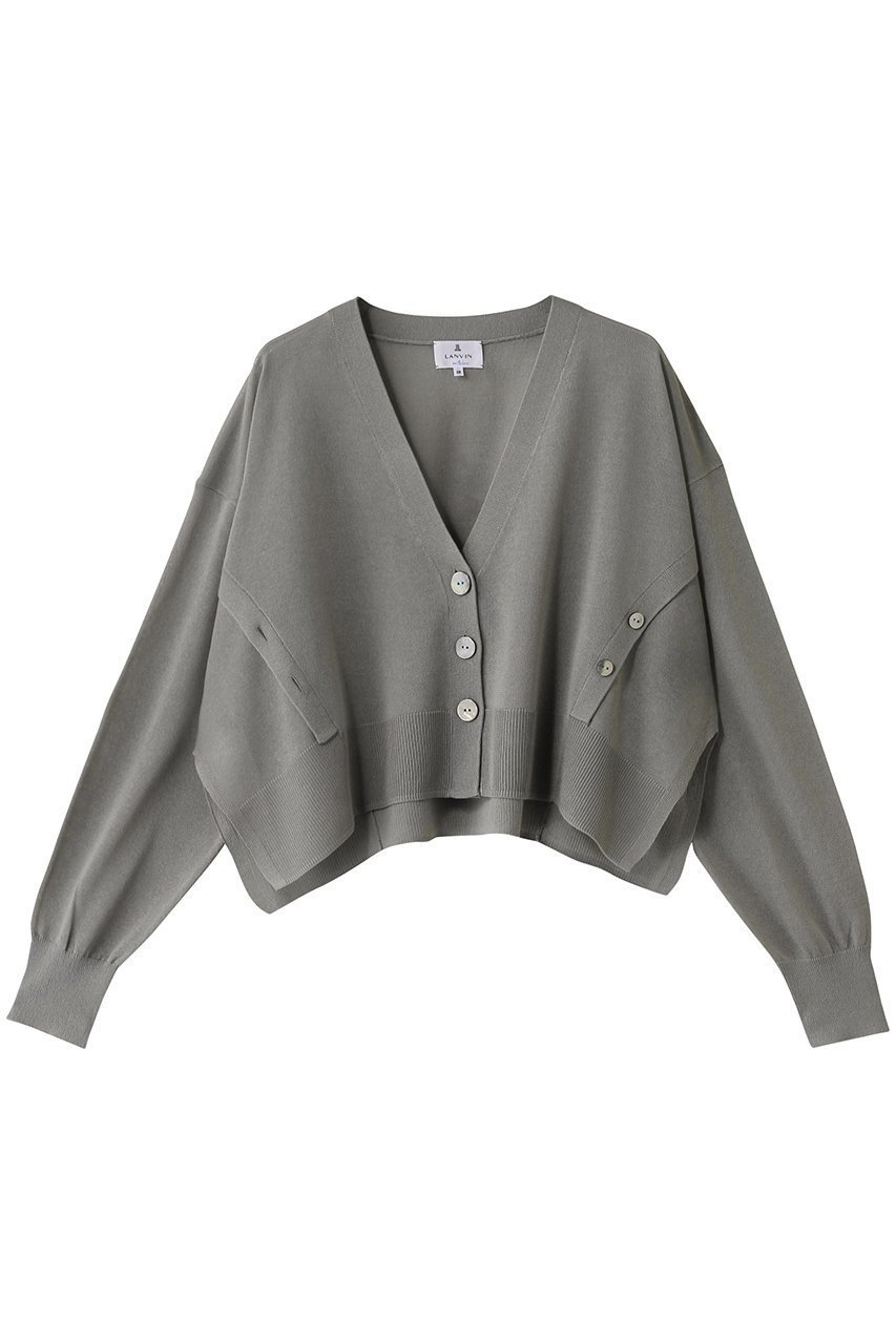 【ランバン オン ブルー/LANVIN en Bleu】のショートメニーウェイカーディガン 人気、トレンドファッション・服の通販 founy(ファニー) 　ファッション　Fashion　レディースファッション　Fashion for Women　トップス・カットソー　Cut & Sew Tops　ニット　Knit Tops & Sweaters　カーディガン・羽織り　Layered Style Cardigans　カーディガン　Cardigan, Knitwear　バランス　Balance, Style Balance　今季　This Season, Current Season　 other-1|ID: prp329100004383084 ipo3291000000032950027