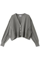 【ランバン オン ブルー/LANVIN en Bleu】のショートメニーウェイカーディガン 人気、トレンドファッション・服の通販 founy(ファニー) ファッション Fashion レディースファッション Fashion for Women トップス・カットソー Cut & Sew Tops ニット Knit Tops & Sweaters カーディガン・羽織り Layered Style Cardigans カーディガン Cardigan, Knitwear バランス Balance, Style Balance 今季 This Season, Current Season thumbnail グレー|ID: prp329100004383084 ipo3291000000032950033
