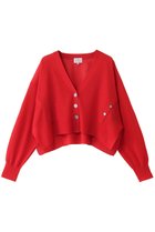 【ランバン オン ブルー/LANVIN en Bleu】のショートメニーウェイカーディガン 人気、トレンドファッション・服の通販 founy(ファニー) ファッション Fashion レディースファッション Fashion for Women トップス・カットソー Cut & Sew Tops ニット Knit Tops & Sweaters カーディガン・羽織り Layered Style Cardigans カーディガン Cardigan, Knitwear バランス Balance, Style Balance 今季 This Season, Current Season thumbnail レッド|ID: prp329100004383084 ipo3291000000032950048