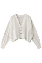 【ランバン オン ブルー/LANVIN en Bleu】のショートメニーウェイカーディガン 人気、トレンドファッション・服の通販 founy(ファニー) ファッション Fashion レディースファッション Fashion for Women トップス・カットソー Cut & Sew Tops ニット Knit Tops & Sweaters カーディガン・羽織り Layered Style Cardigans カーディガン Cardigan, Knitwear バランス Balance, Style Balance 今季 This Season, Current Season thumbnail オフ|ID: prp329100004383084 ipo3291000000032950054