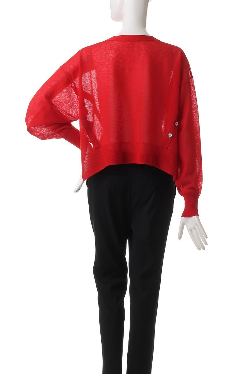 【ランバン オン ブルー/LANVIN en Bleu】のショートメニーウェイカーディガン 人気、トレンドファッション・服の通販 founy(ファニー) 　ファッション　Fashion　レディースファッション　Fashion for Women　トップス・カットソー　Cut & Sew Tops　ニット　Knit Tops & Sweaters　カーディガン・羽織り　Layered Style Cardigans　カーディガン　Cardigan, Knitwear　バランス　Balance, Style Balance　今季　This Season, Current Season　other-4|ID: prp329100004383084 ipo3291000000032950072