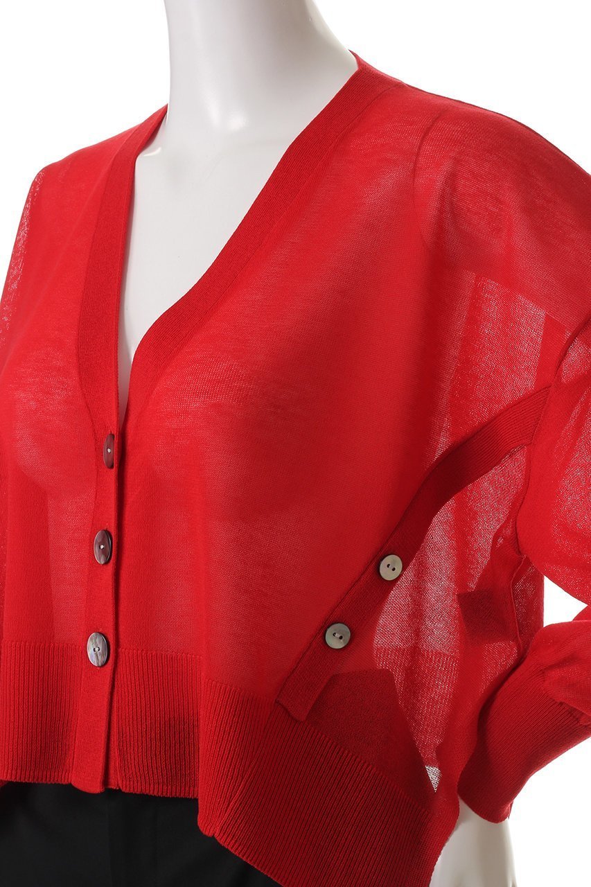 【ランバン オン ブルー/LANVIN en Bleu】のショートメニーウェイカーディガン 人気、トレンドファッション・服の通販 founy(ファニー) 　ファッション　Fashion　レディースファッション　Fashion for Women　トップス・カットソー　Cut & Sew Tops　ニット　Knit Tops & Sweaters　カーディガン・羽織り　Layered Style Cardigans　カーディガン　Cardigan, Knitwear　バランス　Balance, Style Balance　今季　This Season, Current Season　other-5|ID: prp329100004383084 ipo3291000000032950078