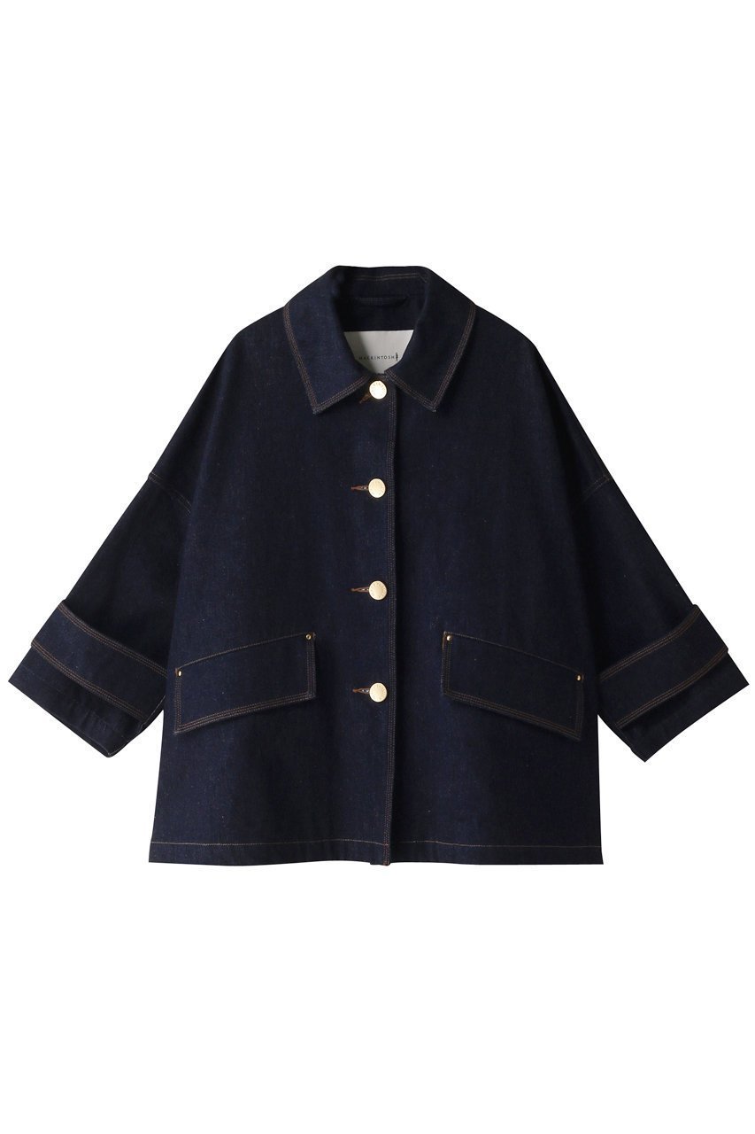 【マッキントッシュ/MACKINTOSH】のHUMBIE デニムジャケット インテリア・キッズ・メンズ・レディースファッション・服の通販 founy(ファニー) 　ファッション　Fashion　レディースファッション　Fashion for Women　アウター　Coat / Outerwear Collection　レディースジャケット・軽アウター　Jackets　デニムジャケット / カジュアルアウター　Denim Jackets　シンプル　Simple, Minimal　ジャケット　Jacket, Outerwear　デニム　Denim, Jeans Material　インディゴ|ID: prp329100004383088 ipo3291000000032959462