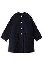 【マッキントッシュ/MACKINTOSH】のHUMBIE はっ水ポリエステル ノーカラーコート 人気、トレンドファッション・服の通販 founy(ファニー) ファッション Fashion レディースファッション Fashion for Women アウター Coat / Outerwear Collection コート・ロングコート・ピーコート Long Coats, Peacoats & More ロング Long, Long-Length 人気 Popular, Best Seller 定番 Standard, Basic Item thumbnail ネイビー|ID: prp329100004383090 ipo3291000000032926274