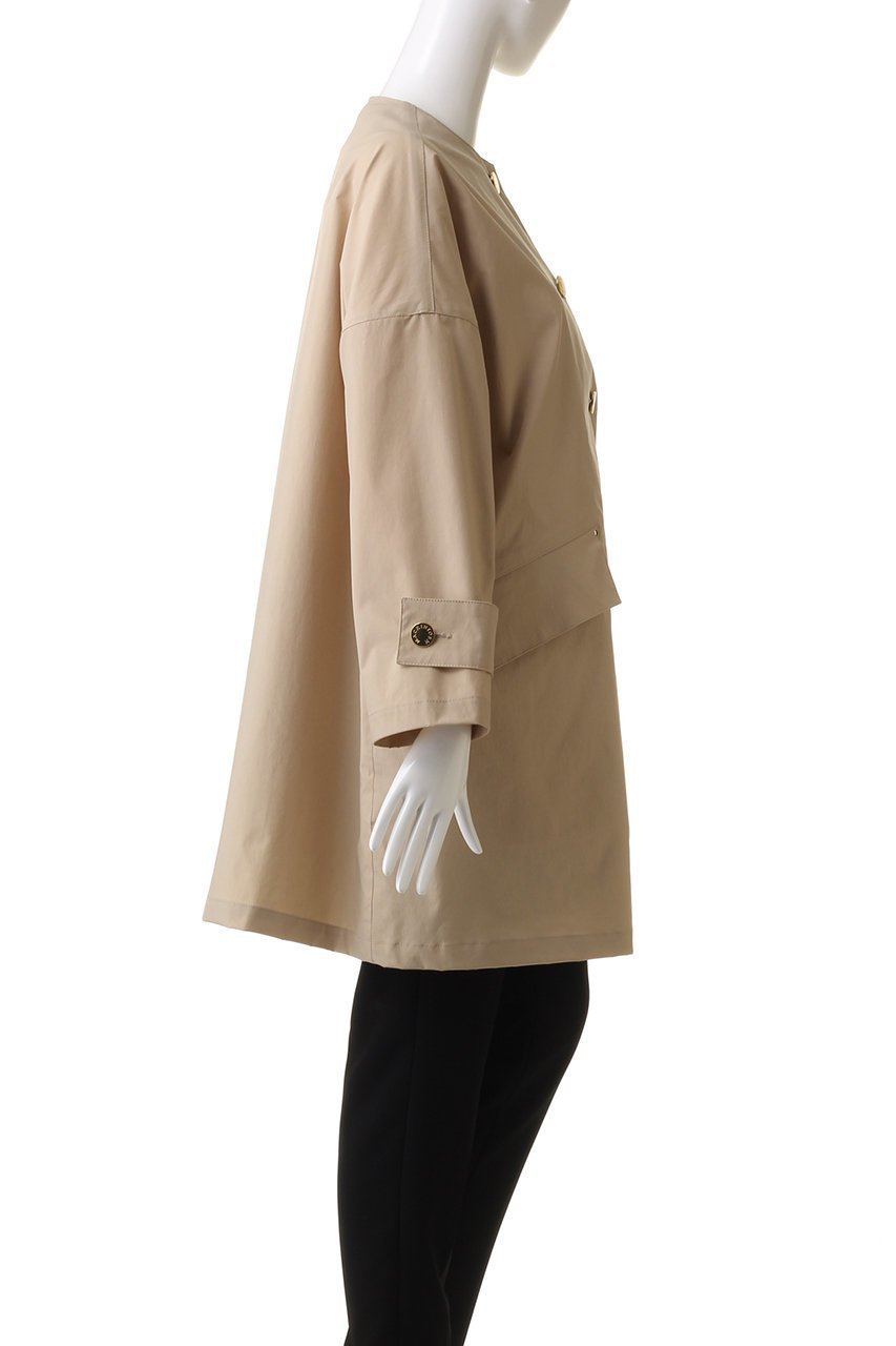 【マッキントッシュ/MACKINTOSH】のHUMBIE はっ水ポリエステル ノーカラーコート 人気、トレンドファッション・服の通販 founy(ファニー) 　ファッション　Fashion　レディースファッション　Fashion for Women　アウター　Coat / Outerwear Collection　コート・ロングコート・ピーコート　Long Coats, Peacoats & More　ロング　Long, Long-Length　人気　Popular, Best Seller　定番　Standard, Basic Item　other-3|ID: prp329100004383090 ipo3291000000032926293