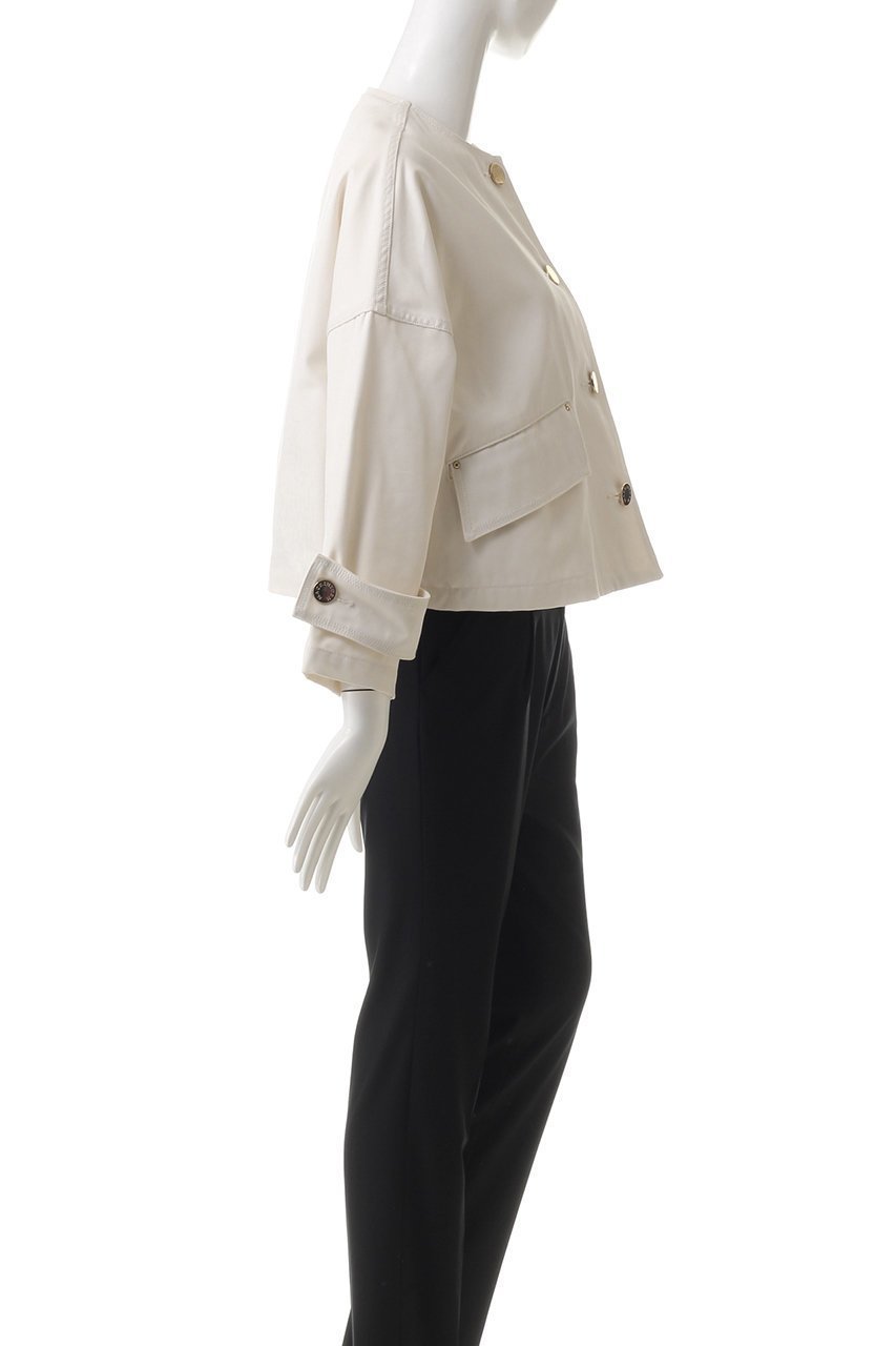 【マッキントッシュ/MACKINTOSH】のHUMBIE ノーカラーデニムジャケット 人気、トレンドファッション・服の通販 founy(ファニー) 　ファッション　Fashion　レディースファッション　Fashion for Women　アウター　Coat / Outerwear Collection　レディースジャケット・軽アウター　Jackets　デニムジャケット / カジュアルアウター　Denim Jackets　ショート　Short, Short Length　ジャケット　Jacket, Outerwear　バランス　Balance, Style Balance　モダン　Modern, Contemporary　other-3|ID: prp329100004383094 ipo3291000000032953898