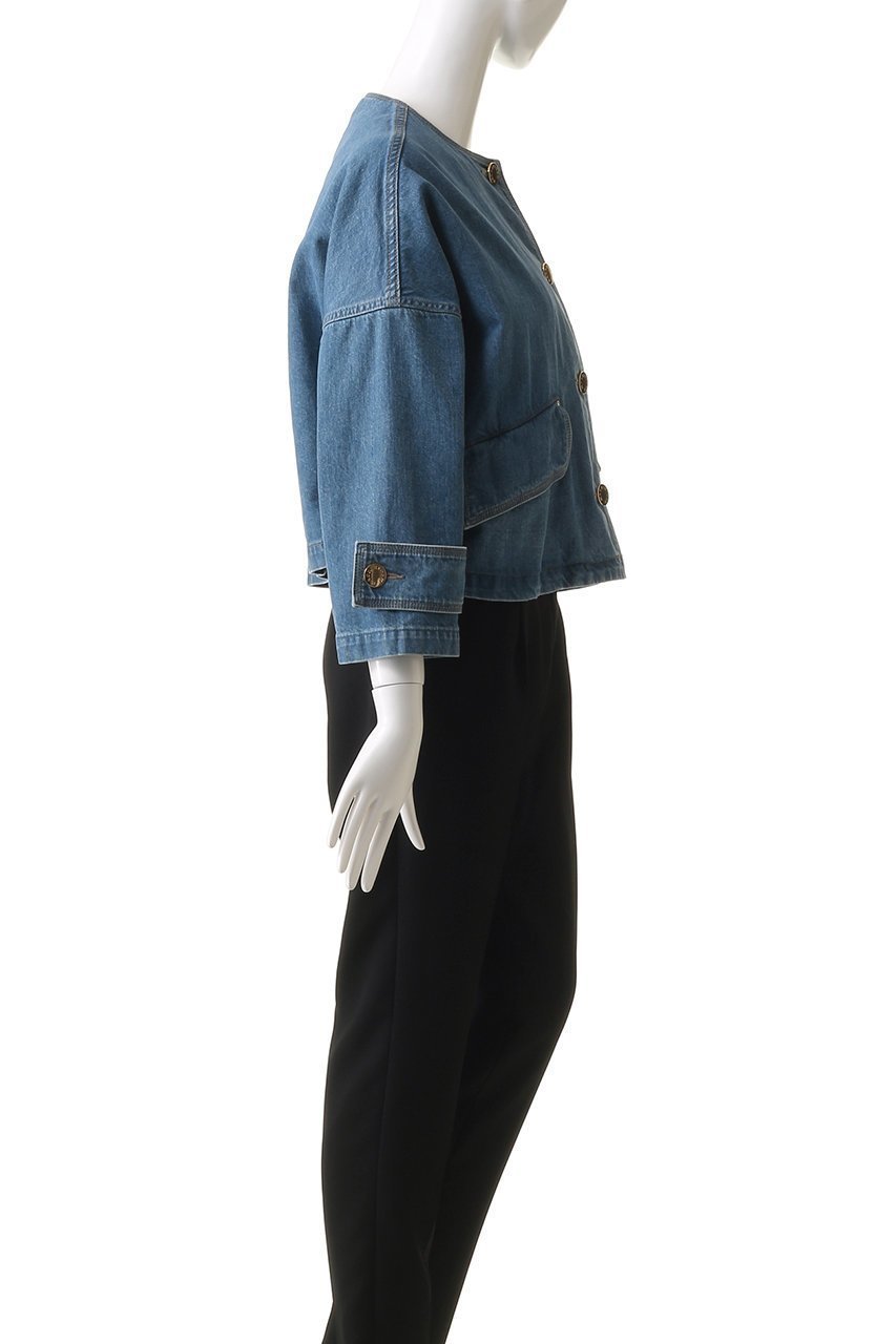 【マッキントッシュ/MACKINTOSH】のHUMBIE ノーカラージャケット 人気、トレンドファッション・服の通販 founy(ファニー) 　ファッション　Fashion　レディースファッション　WOMEN　アウター　Coat Outerwear　ジャケット　Jackets　ノーカラージャケット　No Collar Leather Jackets　ショート　Short　ジャケット　Jacket　エレガント 上品　Elegant　人気　Popularity　other-3|ID: prp329100004383095 ipo3291000000031333271
