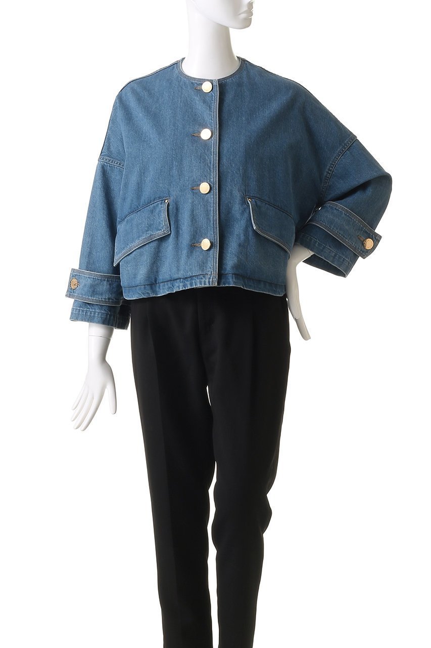 【マッキントッシュ/MACKINTOSH】のHUMBIE ノーカラージャケット 人気、トレンドファッション・服の通販 founy(ファニー) 　ファッション　Fashion　レディースファッション　Fashion for Women　アウター　Coat / Outerwear Collection　レディースジャケット・軽アウター　Jackets　ノーカラージャケット / シンプル上品コーデ　Collarless Jackets　ショート　Short, Short Length　ジャケット　Jacket, Outerwear　エレガント 上品　Elegant　人気　Popular, Best Seller　other-2|ID: prp329100004383095 ipo3291000000032954469