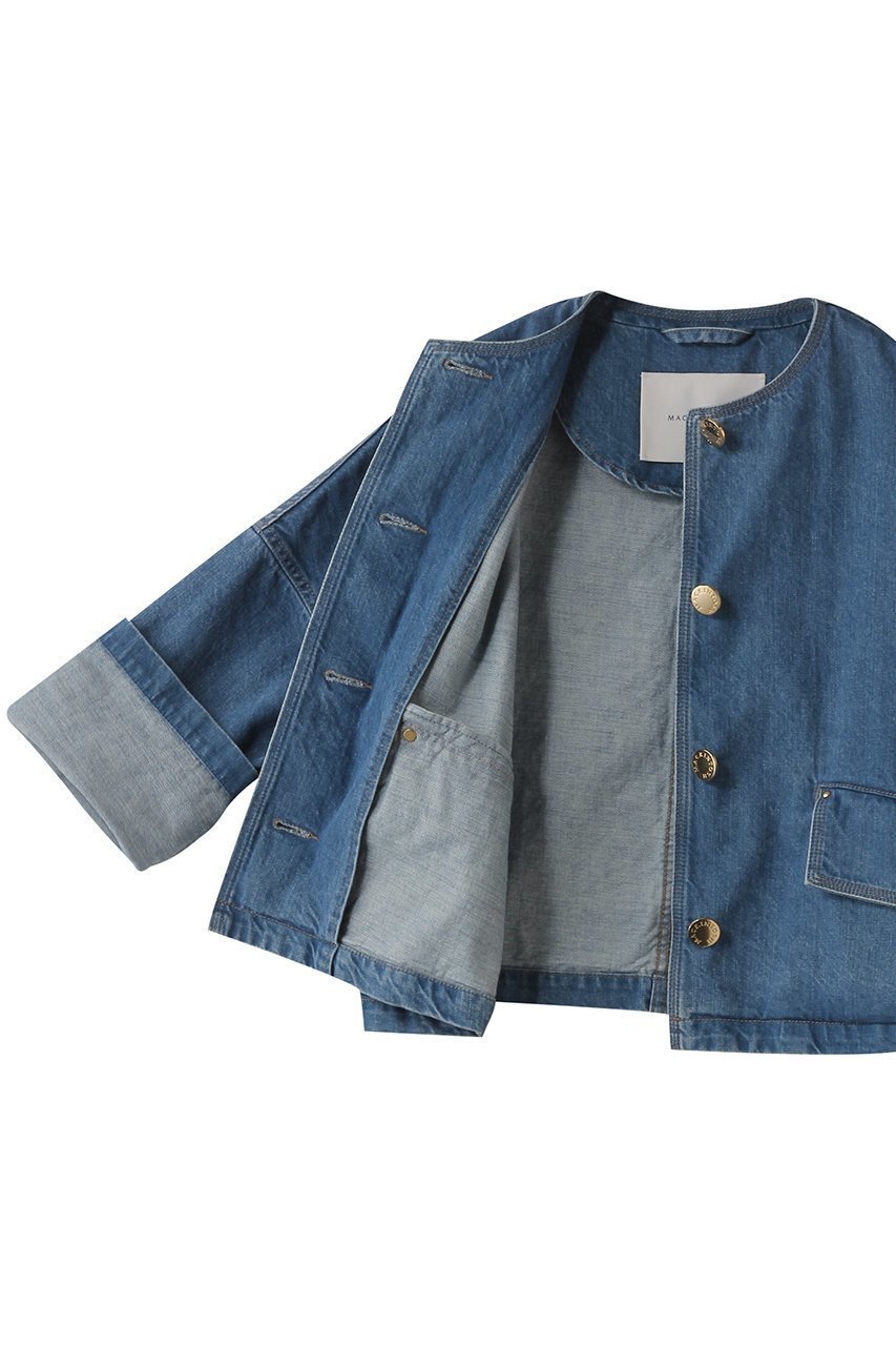 【マッキントッシュ/MACKINTOSH】のHUMBIE ノーカラージャケット 人気、トレンドファッション・服の通販 founy(ファニー) 　ファッション　Fashion　レディースファッション　Fashion for Women　アウター　Coat / Outerwear Collection　レディースジャケット・軽アウター　Jackets　ノーカラージャケット / シンプル上品コーデ　Collarless Jackets　ショート　Short, Short Length　ジャケット　Jacket, Outerwear　エレガント 上品　Elegant　人気　Popular, Best Seller　other-6|ID: prp329100004383095 ipo3291000000032954480