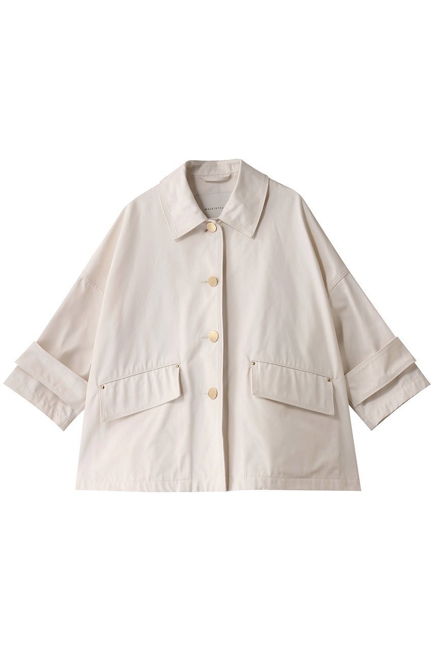 【マッキントッシュ/MACKINTOSH】のHUMBIE キャンバスデニムジャケット インテリア・キッズ・メンズ・レディースファッション・服の通販 founy(ファニー) 　ファッション　Fashion　レディースファッション　WOMEN　アウター　Coat Outerwear　ジャケット　Jackets　デニムジャケット　Denim Jackets　2025年　2025　2025春夏・S/S　Ss,Spring/Summer,2025　ジャケット　Jacket　デニム　Denim　夏　Summer　春　Spring　S/S・春夏　Ss・Spring/Summer　ウィスパーホワイト|ID: prp329100004383097 ipo3291000000030636789