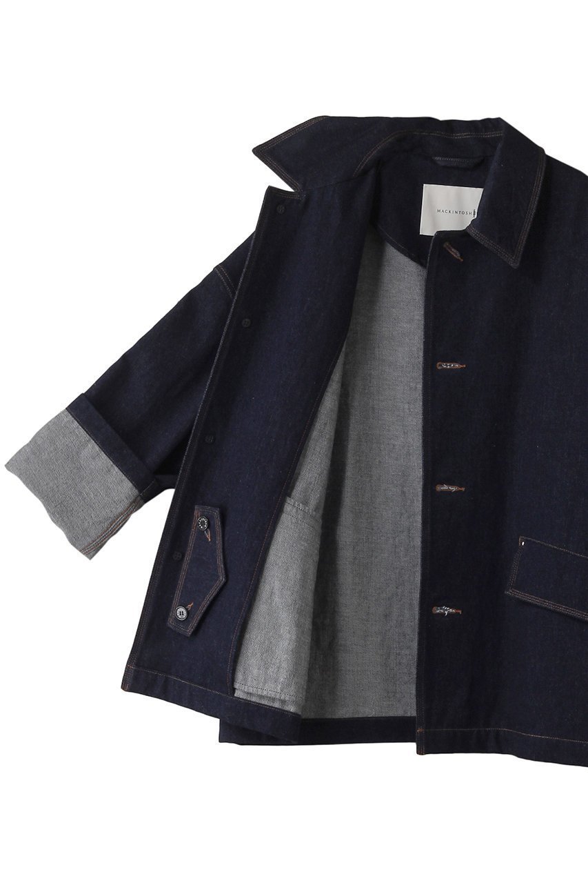 【マッキントッシュ/MACKINTOSH / MEN】の【MEN】HUMBIE デニムショート ジャケット 人気、トレンドファッション・服の通販 founy(ファニー) 　ファッション　Fashion　メンズファッション　Fashion for Men　ショルダー　Shoulder, Shoulder Strap　ショート　Short, Short Length　ジャケット　Jacket, Outerwear　デニム　Denim, Jeans Material　ドロップ　Drop Shoulder, Dropped Style　バランス　Balance, Style Balance　other-6|ID: prp329100004383099 ipo3291000000032965212