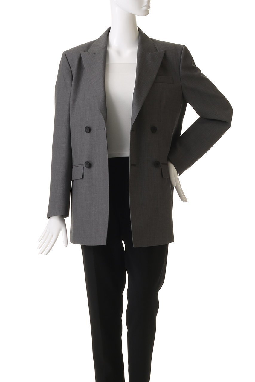 【オブリオ/AUBRIOT】のイタリアンウール ダブルブレストジャケット 人気、トレンドファッション・服の通販 founy(ファニー) 　ファッション　Fashion　レディースファッション　Fashion for Women　アウター　Coat / Outerwear Collection　レディースジャケット・軽アウター　Jackets　イタリア　Italy　クラシック　Classic, Timeless Style　シルク　Silk, 100% Silk　ジャケット　Jacket, Outerwear　テクスチャー　Texture, Textured Fabric　ラグジュアリー　Luxury, Elegant　other-7|ID: prp329100004383105 ipo3291000000035720495