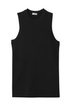 【アンスクリア/INSCRIRE】のコットン リブ タンクトップ ブラック|ID: prp329100004384993 ipo3291000000034954204