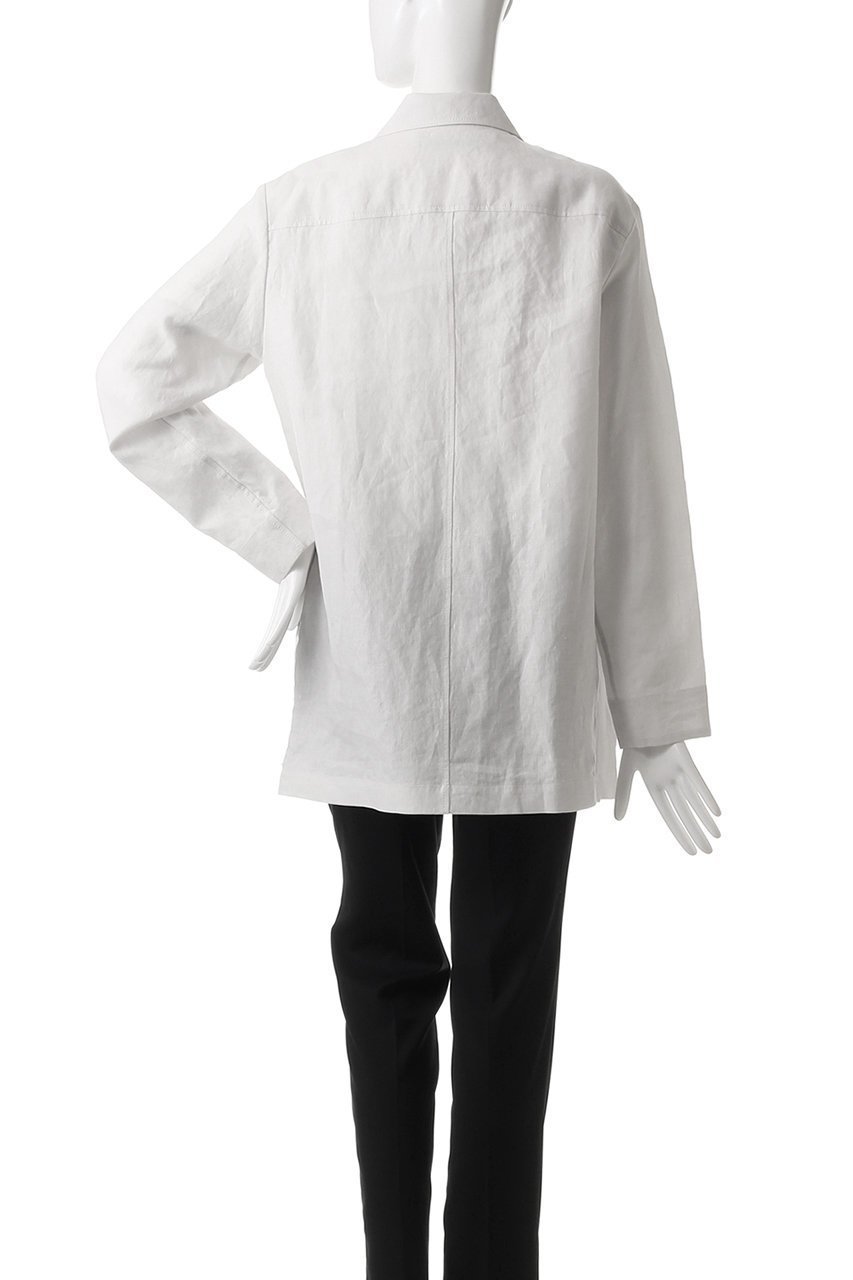 【アンスクリア/INSCRIRE】のリネン レースアップシャツ 人気、トレンドファッション・服の通販 founy(ファニー) 　ファッション　Fashion　レディースファッション　Fashion for Women　トップス・カットソー　Cut & Sew Tops　シャツ・ブラウス・オフィスカジュアル　Elegant Blouses & Button-Ups　スリーブ　Sleeve, Long Sleeve / Short Sleeve　センター　Center, Center Line　ポケット　Pocket, Pocket Detail　リネン　Linen, Linen Fabric　ロング　Long, Long-Length　エレガント 上品　Elegant　other-4|ID: prp329100004384994 ipo3291000000034955312