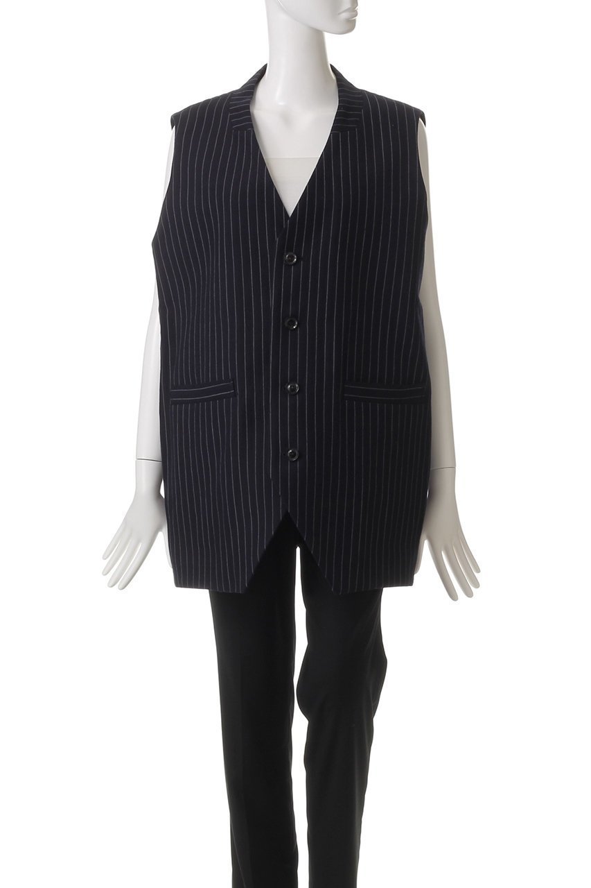 【ニアー ニッポン/near.nippon】のウールリネン オーバーベスト 人気、トレンドファッション・服の通販 founy(ファニー) 　ファッション　Fashion　レディースファッション　Fashion for Women　アウター　Coat / Outerwear Collection　レディースジャケット・軽アウター　Jackets　おすすめ　Recommended / Our Picks　ジャケット　Jacket, Outerwear　セットアップ　Set-Up, Coordinated Outfit　ハーフ　Half, Half-Length　ベスト　Vest, Waistcoat　リネン　Linen, Linen Fabric　リラックス　Relax, Relaxed Fit　other-2|ID: prp329100004384997 ipo3291000000034956345