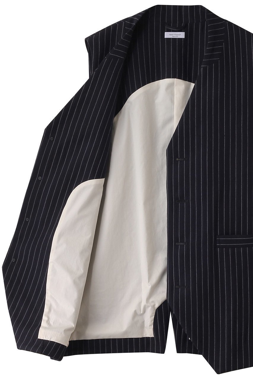 【ニアー ニッポン/near.nippon】のウールリネン オーバーベスト 人気、トレンドファッション・服の通販 founy(ファニー) 　ファッション　Fashion　レディースファッション　Fashion for Women　アウター　Coat / Outerwear Collection　レディースジャケット・軽アウター　Jackets　おすすめ　Recommended / Our Picks　ジャケット　Jacket, Outerwear　セットアップ　Set-Up, Coordinated Outfit　ハーフ　Half, Half-Length　ベスト　Vest, Waistcoat　リネン　Linen, Linen Fabric　リラックス　Relax, Relaxed Fit　other-6|ID: prp329100004384997 ipo3291000000034956351