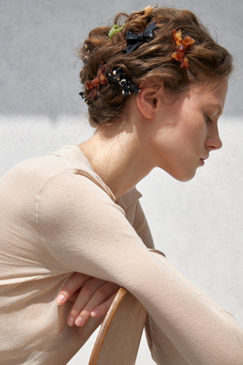 【トレス/TRESSE】のMAISON RUBAN クリップ(2P set) 人気、トレンドファッション・服の通販 founy(ファニー) 　ファッション　Fashion　レディースファッション　Fashion for Women　シュシュ&ヘアアクセ/ヘアアレンジ　Scrunchies & Hair Accessories　おすすめ　Recommended / Our Picks　アクセサリー　Fashion Accessories　バレッタ　Barrette, Hair Clip　ミックス　Mix, Mixed Style　モチーフ　Motif, Design Theme　リボン　Ribbon, Bow　other-2|ID: prp329100004385002 ipo3291000000032815011