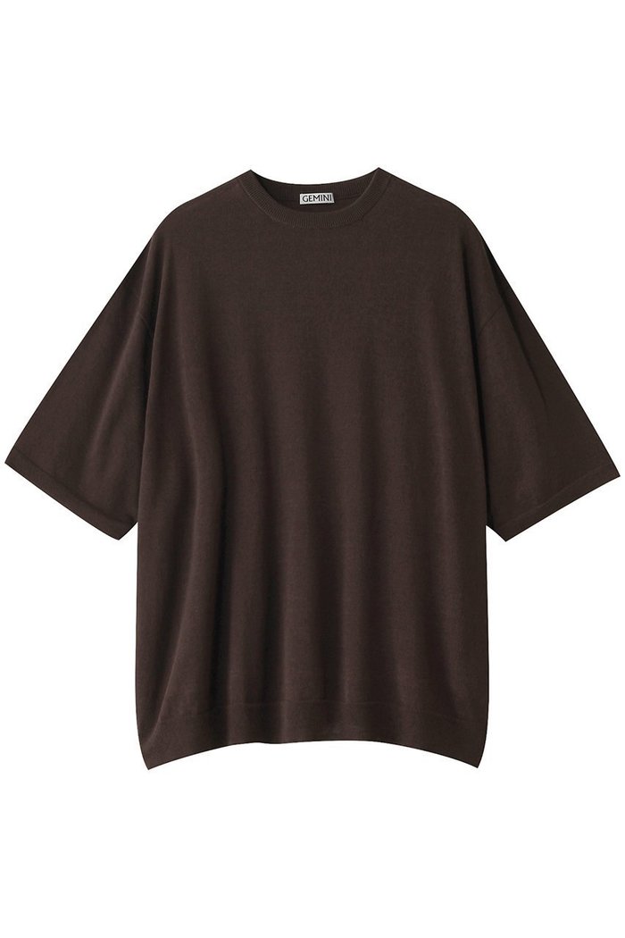 【ウィムガゼット/Whim Gazette】の【GEMINI】ニットTシャツ インテリア・キッズ・メンズ・レディースファッション・服の通販 founy(ファニー) https://founy.com/ ファッション Fashion レディースファッション Fashion for Women トップス・カットソー Cut & Sew Tops ニット Knit Tops & Sweaters シャツ・ブラウス・オフィスカジュアル Elegant Blouses & Button-Ups ロングTシャツ・Tシャツ Longline T-Shirts & Tees カジュアルプルオーバー・ニットトップス Pullovers & Knit Tops / Casual Pullovers シンプル Simple, Minimal デニム Denim, Jeans Material リラックス Relax, Relaxed Fit 夏 Summer 春 Spring S/S・春夏 SS, Spring/Summer, Warm Season |ID: prp329100004385006 ipo3291000000032950901