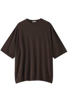 【ウィムガゼット/Whim Gazette】の【GEMINI】ニットTシャツ ブラウン|ID: prp329100004385006 ipo3291000000032950906