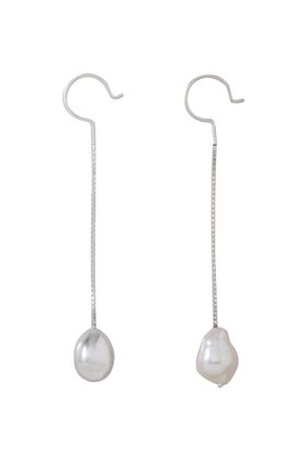 【マルティニーク/martinique】 【Rieuk】パール&チェーン人気、トレンドファッション・服の通販 founy(ファニー) ファッション Fashion レディースファッション Fashion for Women ジュエリー Jewelry ファッションリング Fashion Rings イヤリング・フープ・ドロップタイプ Hoop, Drop & Clip Earrings イヤリング Earrings シルバー Silver, Metallic Silver シンプル Simple, Minimal チェーン Chain, Chain Strap バロック Baroque, Baroque Design パール Pearl, Pearl Accent フェミニン Feminine, Girly エレガント 上品 Elegant |ID:prp329100004385013