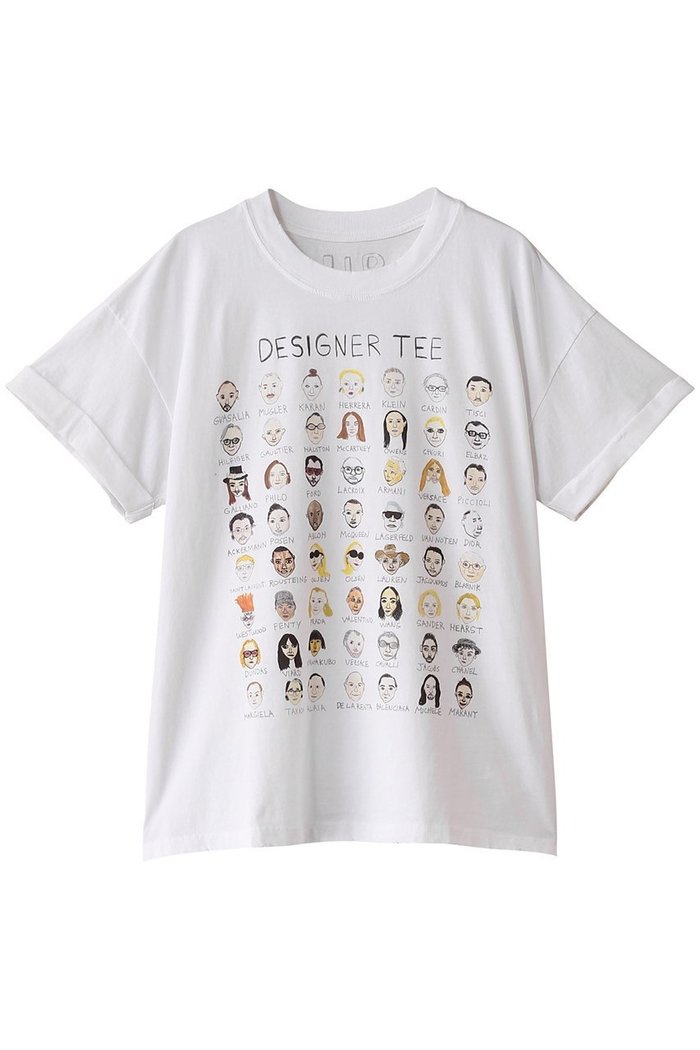 【ウィムガゼット/Whim Gazette】の【Unfortunate Portrait】Designer Tee インテリア・キッズ・メンズ・レディースファッション・服の通販 founy(ファニー) https://founy.com/ ファッション Fashion レディースファッション Fashion for Women トップス・カットソー Cut & Sew Tops シャツ・ブラウス・オフィスカジュアル Elegant Blouses & Button-Ups ロングTシャツ・Tシャツ Longline T-Shirts & Tees カットソー・ベーシックTシャツ Cut-and-Sewn Tops / Stretch Tees & Basics イラスト Illustration ショート Short, Short Length スリーブ Sleeve, Long Sleeve / Short Sleeve |ID: prp329100004385022 ipo3291000000032808484