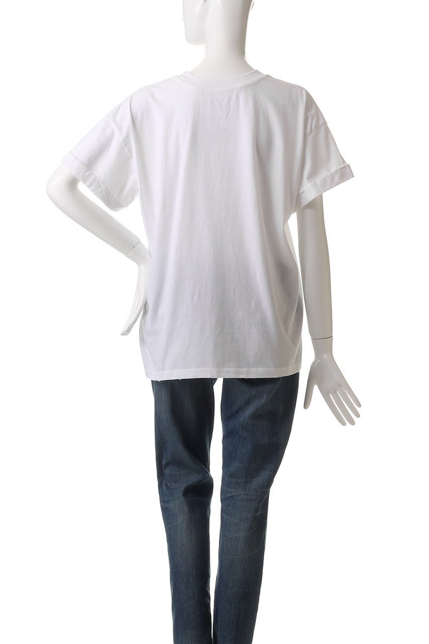 【ウィムガゼット/Whim Gazette】の【Unfortunate Portrait】Designer Tee 人気、トレンドファッション・服の通販 founy(ファニー) 　ファッション　Fashion　レディースファッション　Fashion for Women　トップス・カットソー　Cut & Sew Tops　シャツ・ブラウス・オフィスカジュアル　Elegant Blouses & Button-Ups　ロングTシャツ・Tシャツ　Longline T-Shirts & Tees　カットソー・ベーシックTシャツ　Cut-and-Sewn Tops / Stretch Tees & Basics　イラスト　Illustration　ショート　Short, Short Length　スリーブ　Sleeve, Long Sleeve / Short Sleeve　other-4|ID: prp329100004385022 ipo3291000000032808488