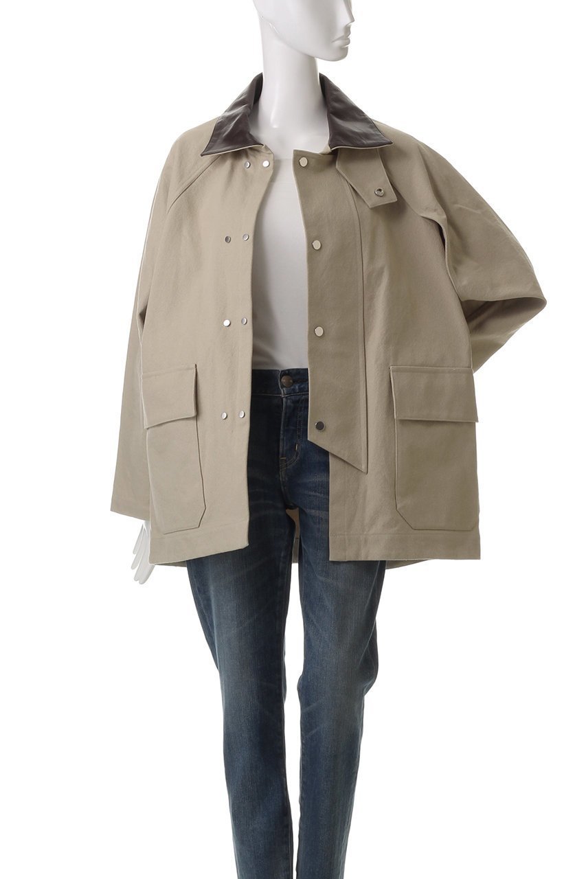 【ウィムガゼット/Whim Gazette】の【GEMINI】ミドルコート 人気、トレンドファッション・服の通販 founy(ファニー) 　ファッション　Fashion　レディースファッション　Fashion for Women　アウター　Coat / Outerwear Collection　コート・ロングコート・ピーコート　Long Coats, Peacoats & More　ショート　Short, Short Length　スタンド　Stand Collar, Upright Stand　ツイル　Twist, Twisted Detail　ミドル　Middle Length, Mid Height　other-8|ID: prp329100004385023 ipo3291000000035720304