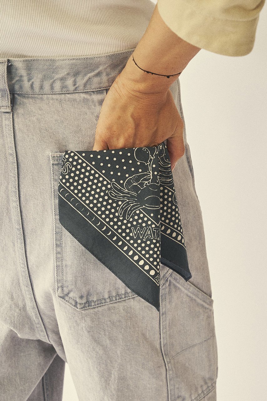 【ウィムガゼット/Whim Gazette】の【GEMINI】バンダナ 人気、トレンドファッション・服の通販 founy(ファニー) 　ファッション　Fashion　レディースファッション　Fashion for Women　レイングッズ・傘・晴雨兼用傘　Umbrellas & Rain Gear　ドット　Polka Dot, Dot Pattern　ハンカチ　Handkerchief, Hanky　バンダナ　Bandana, Head Scarf　プリント　Print, Printed Pattern　モチーフ　Motif, Design Theme　傘　Umbrella, Parasol　時計　Watch, Wristwatch　other-5|ID: prp329100004385024 ipo3291000000032801646