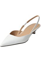 【アルアバイル/allureville】のポインテッドスリングバック ホワイト|ID: prp329100004385031 ipo3291000000036652101