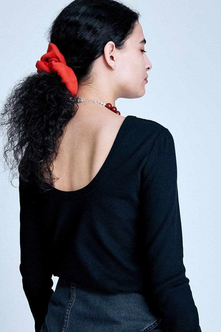 【ブリル/BRILL】のリブカットロングスリーブプルオーバー 人気、トレンドファッション・服の通販 founy(ファニー) 　ファッション　Fashion　レディースファッション　WOMEN　トップス・カットソー　Tops/Tshirt　シャツ/ブラウス　Shirts/Blouses　ロング / Tシャツ　T-Shirts　プルオーバー　Pullover　カットソー　Cut and Sewn　インナー　Inner　シンプル　Simple　ストレッチ　Stretch　スリーブ　Sleeve　テレコ　Tereko　ロング　Long　other-3|ID: prp329100004385038 ipo3291000000031332934
