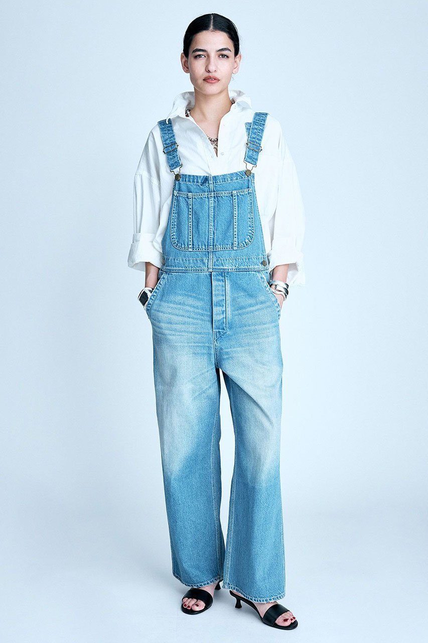 【ブリル/BRILL】のDENIMオーバーオール 人気、トレンドファッション・服の通販 founy(ファニー) 　ファッション　Fashion　レディースファッション　Fashion for Women　パンツ　Pants & Trousers　ストレート　Straight, Straight Cut　デニム　Denim, Jeans Material　人気　Popular, Best Seller　 other-1|ID: prp329100004385041 ipo3291000000035774420