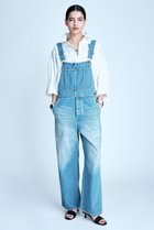 【ブリル/BRILL】のDENIMオーバーオール 大人の最旬トレンドファッション＆コーディネート founy(ファウニー) ファッション Fashion レディースファッション Fashion for Women パンツ Pants & Trousers ストレート Straight, Straight Cut デニム Denim, Jeans Material 人気 Popular, Best Seller thumbnail ブルー|ID: prp329100004385041 ipo3291000000036804469