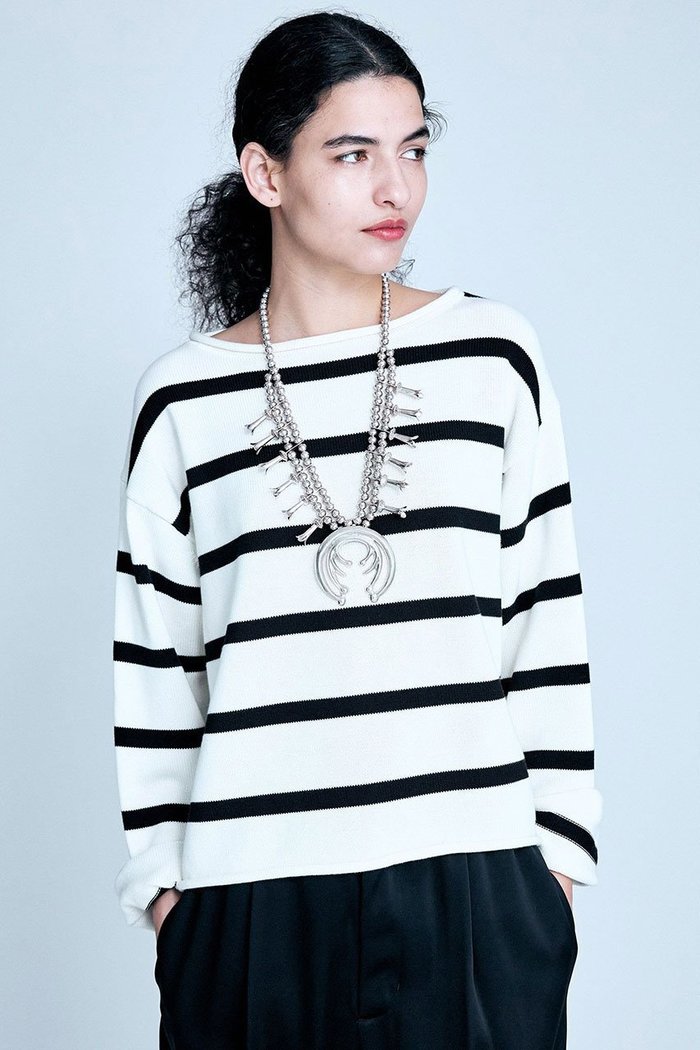 【ブリル/BRILL】のギザコットン リラックスプルオーバー インテリア・キッズ・メンズ・レディースファッション・服の通販 founy(ファニー) https://founy.com/ ファッション Fashion レディースファッション Fashion for Women トップス・カットソー Cut & Sew Tops ニット Knit Tops & Sweaters カジュアルプルオーバー・ニットトップス Pullovers & Knit Tops / Casual Pullovers リラックス Relax, Relaxed Fit |ID: prp329100004385042 ipo3291000000035677010