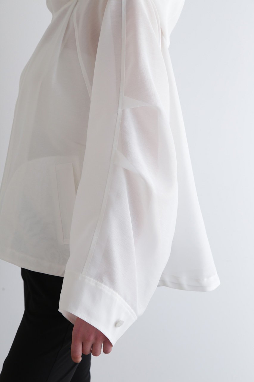 【ル フィル/LE PHIL】のオーガンジージャケット 人気、トレンドファッション・服の通販 founy(ファニー) 　ファッション　Fashion　レディースファッション　Fashion for Women　アウター　Coat / Outerwear Collection　レディースジャケット・軽アウター　Jackets　オーガンジー　Organza Fabric　シアー　Sheer, See-Through　ジャケット　Jacket, Outerwear　ドローストリング　Drawstring, Pull Cord　ブルゾン　Blouson, Bomber Jacket　再入荷　Restock / Back in Stock　夏　Summer　春　Spring　S/S・春夏　SS, Spring/Summer, Warm Season　other-5|ID: prp329100004385054 ipo3291000000033450222