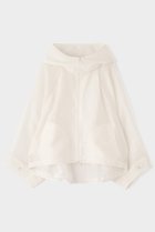 【ル フィル/LE PHIL】のオーガンジージャケット 人気、トレンドファッション・服の通販 founy(ファニー) ファッション Fashion レディースファッション Fashion for Women アウター Coat / Outerwear Collection レディースジャケット・軽アウター Jackets オーガンジー Organza Fabric シアー Sheer, See-Through ジャケット Jacket, Outerwear ドローストリング Drawstring, Pull Cord ブルゾン Blouson, Bomber Jacket 夏 Summer 春 Spring S/S・春夏 SS, Spring/Summer, Warm Season thumbnail ホワイト|ID: prp329100004385054 ipo3291000000035416879