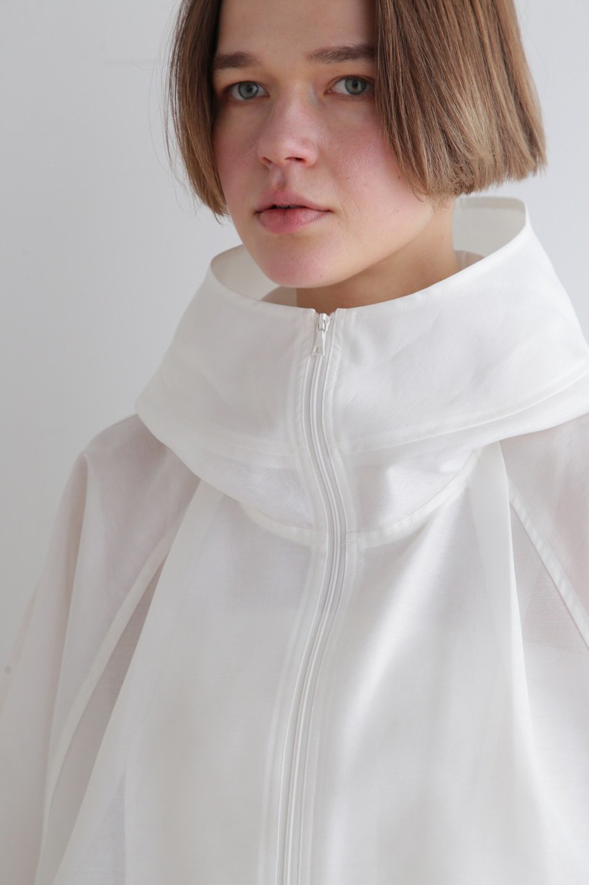 【ル フィル/LE PHIL】のオーガンジージャケット 人気、トレンドファッション・服の通販 founy(ファニー) 　ファッション　Fashion　レディースファッション　Fashion for Women　アウター　Coat / Outerwear Collection　レディースジャケット・軽アウター　Jackets　オーガンジー　Organza Fabric　シアー　Sheer, See-Through　ジャケット　Jacket, Outerwear　ドローストリング　Drawstring, Pull Cord　ブルゾン　Blouson, Bomber Jacket　夏　Summer　春　Spring　S/S・春夏　SS, Spring/Summer, Warm Season　other-2|ID: prp329100004385054 ipo3291000000035416881