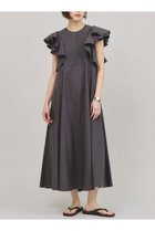 【カレンソロジー/Curensology】のポプリンラッフルワンピース 人気、トレンドファッション・服の通販 founy(ファニー) ファッション Fashion レディースファッション WOMEN ワンピース Dress チュニック Tunic 2025年 2025 2025春夏・S/S Ss,Spring/Summer,2025 インド India チュニック Tunic バランス Balance ラッフル Raffle ロング Long 夏 Summer 春 Spring S/S・春夏 Ss・Spring/Summer thumbnail チャコール|ID: prp329100004385060 ipo3291000000030648501