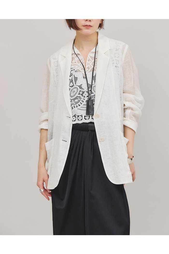 【カレンソロジー/Curensology】のリネンカラミシアージャケット インテリア・キッズ・メンズ・レディースファッション・服の通販 founy(ファニー) https://founy.com/ ファッション Fashion レディースファッション WOMEN アウター Coat Outerwear ジャケット Jackets おすすめ Recommend カーディガン Cardigan シアー Sheer ジャケット Jacket リネン Linen 夏 Summer 春 Spring S/S・春夏 Ss・Spring/Summer |ID: prp329100004385062 ipo3291000000030648505