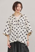 【カレンソロジー/Curensology】の〈C.S.G〉サテンドットブラウス ホワイト|ID: prp329100004385064 ipo3291000000032613637