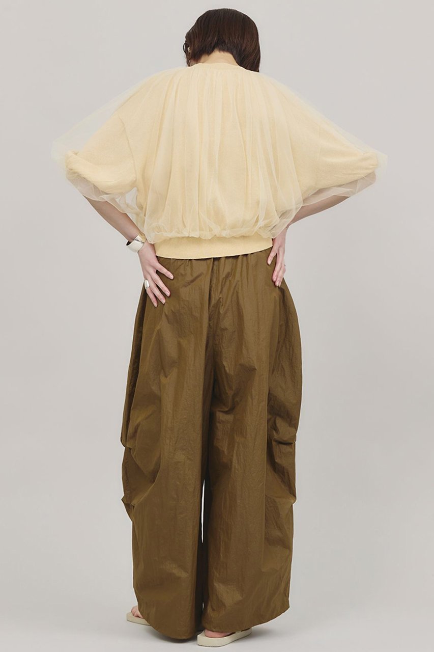 【カレンソロジー/Curensology】のナイロンジップカーゴパンツ 人気、トレンドファッション・服の通販 founy(ファニー) 　ファッション　Fashion　レディースファッション　Fashion for Women　パンツ　Pants & Trousers　カーゴパンツ　Cargo Pants, Utility Pants　タフタ　Taffeta, Structured Fabric　ドローコード　Drawcord, Drawstring Cord　ビッグ　Big, Oversized　フィット　Fit, Slim Fit　ポケット　Pocket, Pocket Detail　リラックス　Relax, Relaxed Fit　other-8|ID: prp329100004385065 ipo3291000000032904455
