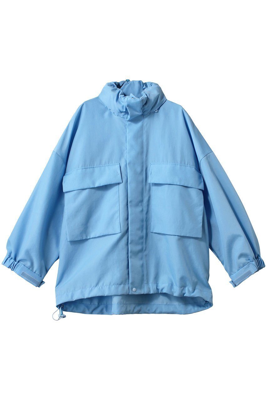 【ジェイドット/j.】のワッシャーオックストラックジャケット インテリア・キッズ・メンズ・レディースファッション・服の通販 founy(ファニー) 　ファッション　Fashion　レディースファッション　Fashion for Women　アウター　Coat / Outerwear Collection　レディースジャケット・軽アウター　Jackets　ジャケット　Jacket, Outerwear　スポーティ　Sporty, Casual Athletic　ドローコード　Drawcord, Drawstring Cord　フラップ　Flap, Flap Pocket　ポケット　Pocket, Pocket Detail　ワッシャー　Washer, Crinkled Finish　ブルー|ID: prp329100004385069 ipo3291000000032965666